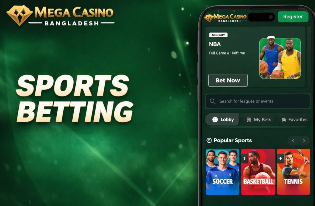 Sports betting market with live odds on mobile
