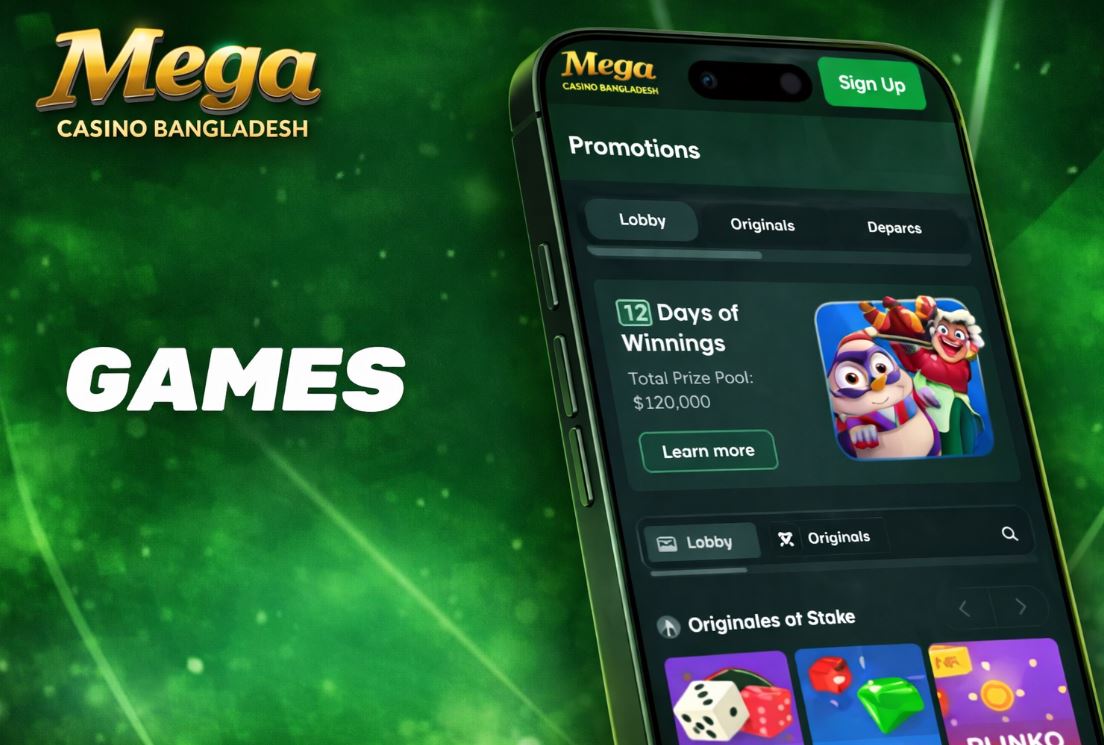 Live games and slots available through the MCW mobile experience